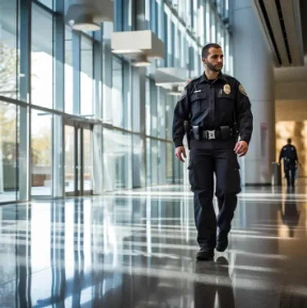 DSP officer on patrol