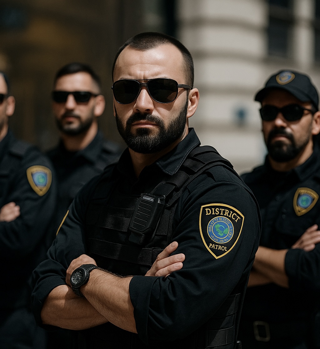 District Security Patrol officers